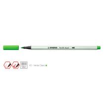 Caneta Pen 68 Brush Cor 43 Verde Claro - Stabilo