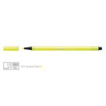 Caneta Pen 68 Cor 024 Amarelo Neon - Stabilo