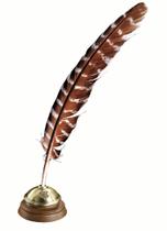 Caneta Pena de Escrita The Noble Collection Harry Potter com Suporte Caneta Pena de Escrita The Noble Collection Harry Potter com Suporte