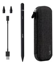 Caneta Pencil Pro Wb Preta compatível para Apple Ipad Sensível À Inclinação Rejeição de Palma da Mão e Display