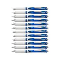 Caneta Pentel Energel RTX Pearl Liquid Gel 0,7 mm azul, pacote com 12 Caneta Pentel Energel RTX Pearl Liquid Gel 0,7 mm azul, pacote com 12