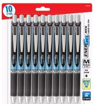 Caneta Pentel Energel RTX retrátil de 0,7 mm com ponta de agulha, tinta preta Caneta Pentel Energel RTX retrátil de 0,7 mm com ponta de agulha, tinta preta