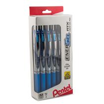 Caneta Pentel Energel RTX RT Gel Líquido 0,7 mm Azul Caixa com 12 Caneta Pentel Energel RTX RT Gel Líquido 0,7 mm Azul Caixa com 12