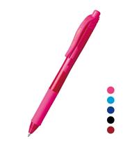Caneta Pentel Esferográfica Energel - X Clic Retrátil Grip Antideslizante Cores Variadas