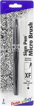 Caneta Pentel Sign com Ponta Micro Pincel e Tinta à Base de Água Preta Caneta Pentel Sign com Ponta Micro Pincel e Tinta à Base de Água Preta