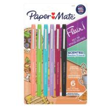 Caneta Perfumada Flair Média 0.7mm Scented C/ 6 Cores - Paper Mate