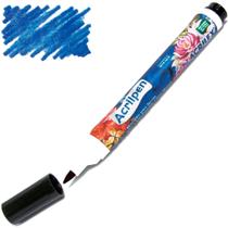 Caneta Permanente Acrilex para Tecido Acrilpen Azul Celeste - 503