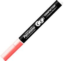 Caneta Permanente Compactor Creative Marker Vermelho Metalico