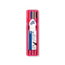 Caneta Permanente Staedtler Triplus 04 cores