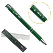 Caneta Personalizada Coloridas Cursos Metal Profissional Direito
