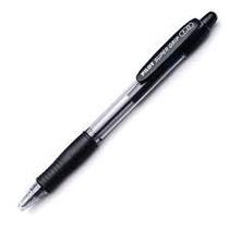 Caneta Pilot 1.0 super grip preto retrátil Caneta Pilot 1.0 super grip preto retrátil