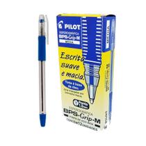 Caneta Pilot Bps Grip 1.0 Azul Caixa Com 12