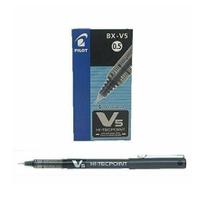 Caneta pilot hi-tecpoint v5 - tinta preta (1 und)