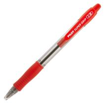 Caneta Pilot Super Grip Retratil 1.6mm Vermelha