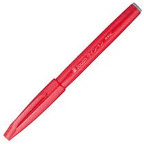 Caneta Pincel Brush Sign Pen Vermelho