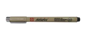 Caneta Pincel Profissional Pigma Brush Sakura XSDK-Br Preta Caneta Pincel Profissional Pigma Brush Sakura XSDK-Br Preta