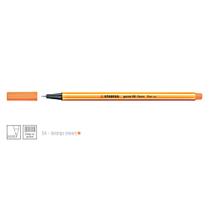 Caneta Point 88 Cor 054 Laranja Neon - Stabilo Caneta Point 88 Cor 054 Laranja Neon - Stabilo