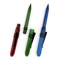 Caneta Pokka fabricada nos EUA, kit com 3 unidades, à prova dágua, flutuante, esferográfica Caneta Pokka fabricada nos EUA, kit com 3 unidades, à prova dágua, flutuante, esferográfica