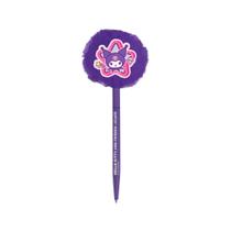 Caneta Pompom Com Aplique Hello Kitty E Amigos Leoarte