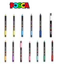 Caneta Posca 0.7 PC-1MR Uni Cores A Escolha Caneta Posca 0.7 PC-1MR Uni Cores A Escolha
