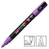 Caneta Posca Marcador PC-3M Violeta 12 Uni-Ball