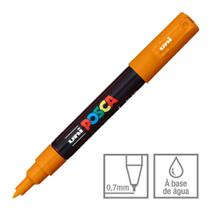 Caneta Posca Marcador Uni-Ball PC-1M Laranja 4