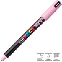 Caneta Posca Marcador Uni-Ball PC-1MR Rosa Claro Pastel 51