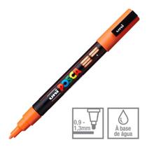 Caneta Posca Marcador Uni-Ball PC-3M Laranja 4