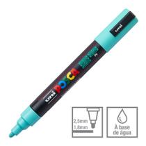 Caneta Posca Marcador Uni-Ball PC-5M Verde Água P6