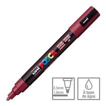 Caneta Posca Marcador Uni-Ball PC-5M Vinho 60