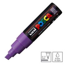Caneta Posca Marcador Uni-Ball PC-8K Violeta 12 Caneta Posca Marcador Uni-Ball PC-8K Violeta 12