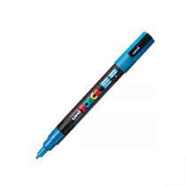 Caneta Posca PC-3ML Glitter - Azul Claro - Uni-Ball Caneta Posca PC-3ML Glitter - Azul Claro - Uni-Ball