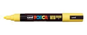 Caneta Posca Pc-5m Ponta 2,5mm Amarela - Uniball Caneta Posca Pc-5m Ponta 2,5mm Amarela - Uniball