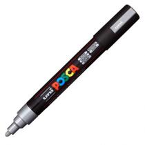 Caneta Posca PC-5M - Prata - uni-ball Caneta Posca PC-5M - Prata - uni-ball