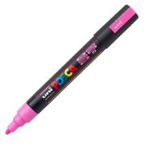 Caneta Posca PC-5M - Rosa Fluorescente - uni-ball Caneta Posca PC-5M - Rosa Fluorescente - uni-ball