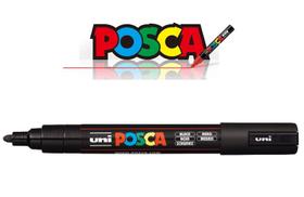 Caneta Posca Pc-5m Unitaria Cor Preta