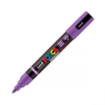 Caneta Posca PC-5MBR Brush - Violeta - Uni-Ball Caneta Posca PC-5MBR Brush - Violeta - Uni-Ball