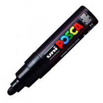 Caneta Posca PC-7M - Preto - uni-ball