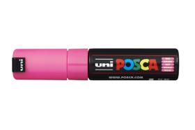 Caneta Posca Pc-8k Ponta Chanfrada 8mm Rosa - Uniball