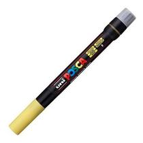 Caneta Posca Ponta De Pincel Brush PCF-350 Amarelo