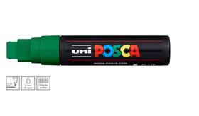 Caneta Posca Uni Ball Extra Larga PC-17K Ponta Extra Grossa em Acrílico 15 mm - Cor Green