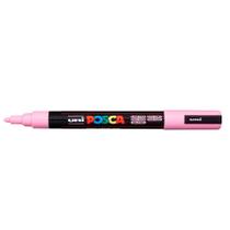 Caneta Posca Uni-Ball PC-5M 1.8mm-2.5mm Rosa Claro