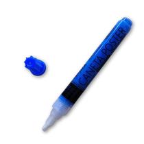 Caneta Poster Pen 2/5mm Titã Azul, para escrita em cartaz e faixas de supermercado