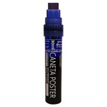 Caneta Poster Titã com traço de 7 e 15mm, recarregável, tinta permanente, ideal para escrita em cartaz, faixas de polietileno, entre outros
