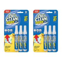 Caneta removedora de manchas OxiClean On The Go para roupas, 6 unidades Caneta removedora de manchas OxiClean On The Go para roupas, 6 unidades