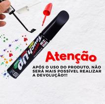Caneta Reparadora de Pintura Automotiva Pincel Tira Riscos COR:CINZA