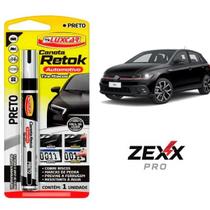 Caneta Reparadora De Pintura Tira Risco Luxcar De Carro Motos - Cor Preta Caneta Reparadora De Pintura Tira Risco Luxcar De Carro Motos - Cor Preta