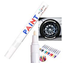 Caneta Reparadora Tira Riscos Pintura Automotiva Carro Moto cor Branco - Thafe