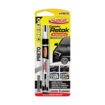 Caneta retok automotivo luxcar - preto