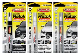 Caneta Retok Automotivo Luxcar - reparo instantâneo Caneta Retok Automotivo Luxcar - reparo instantâneo
